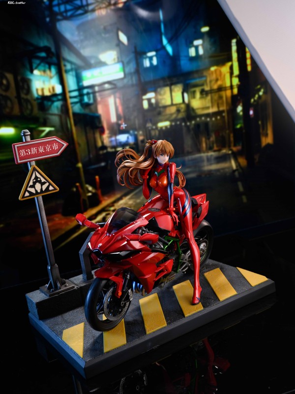 Kol Studio EVA Moto Girl Asuka Hot Sexy 1/6 Statue